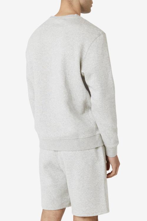 Fila Garran Crew Miesten Puserot Harmaat Valkoinen | Fila416VR