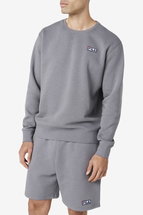 Fila Garran Crew Miesten Puserot Harmaat | Fila872TF