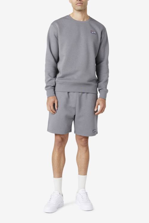 Fila Garran Crew Miesten Puserot Harmaat | Fila872TF