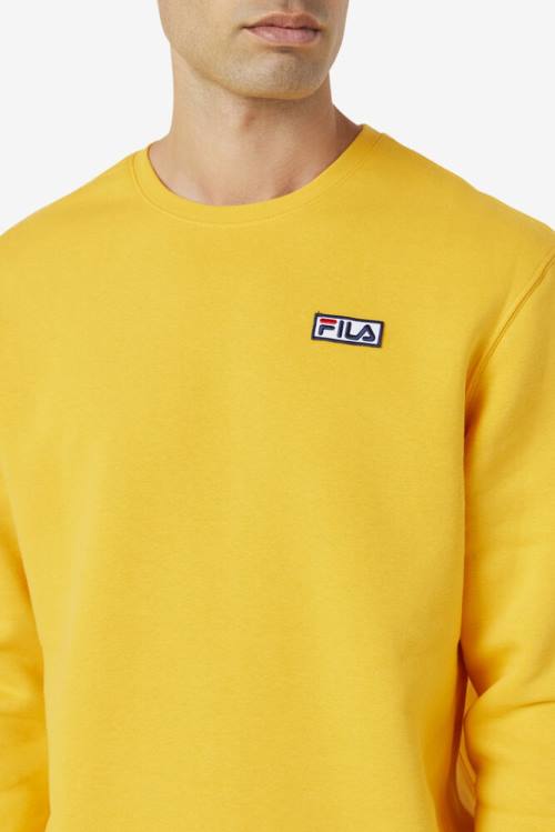 Fila Garran Crew Miesten Puserot Keltainen | Fila451WZ