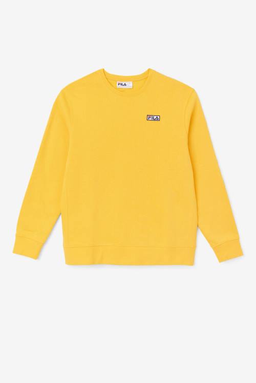 Fila Garran Crew Miesten Puserot Keltainen | Fila451WZ