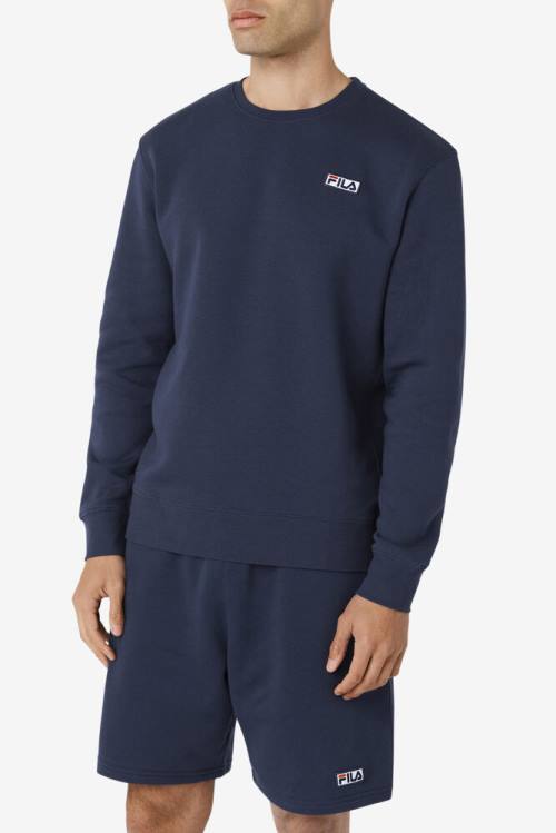 Fila Garran Crew Miesten Puserot Laivastonsininen Valkoinen | Fila938DP