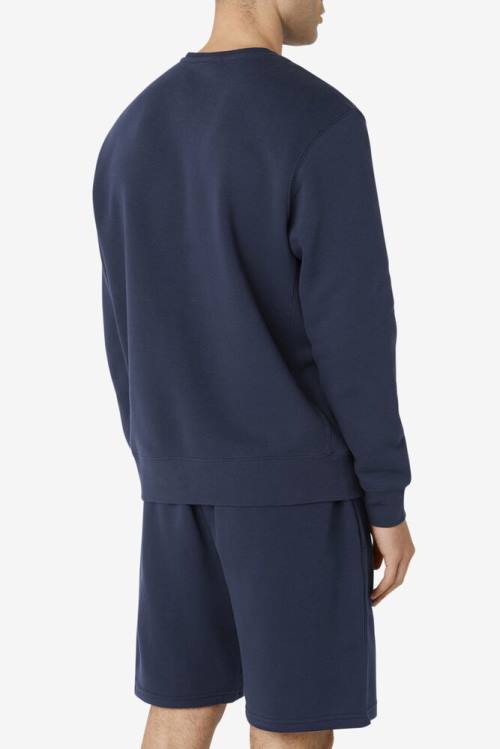 Fila Garran Crew Miesten Puserot Laivastonsininen Valkoinen | Fila938DP