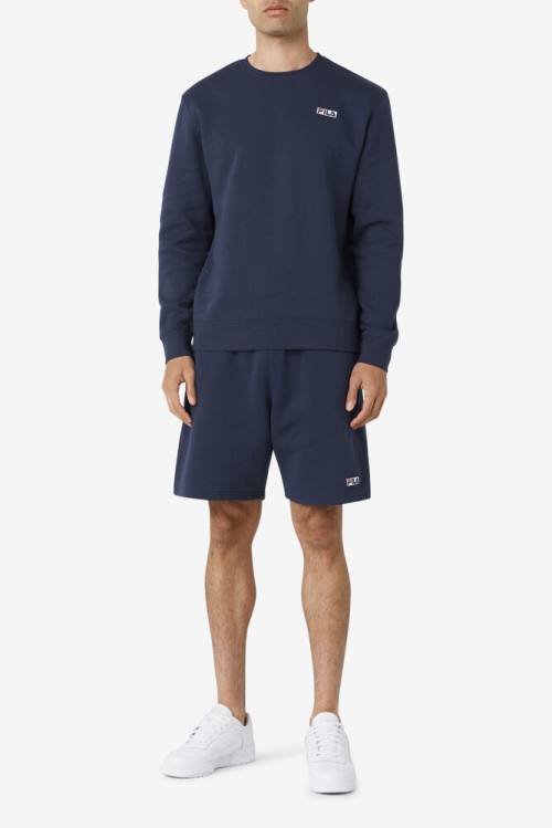 Fila Garran Crew Miesten Puserot Laivastonsininen Valkoinen | Fila938DP