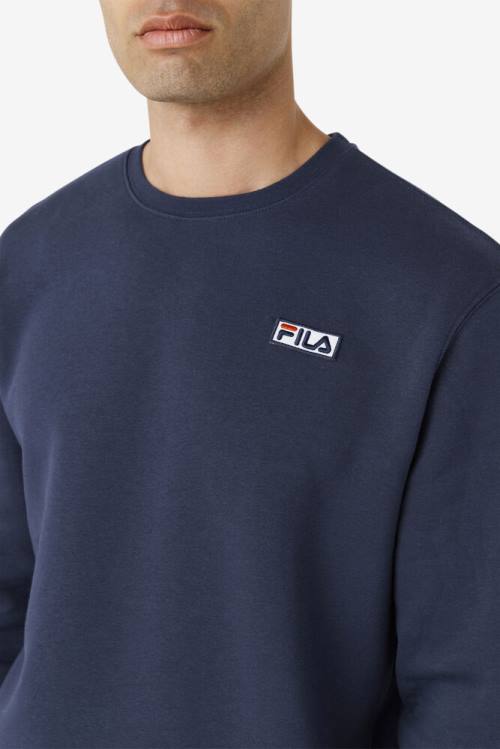 Fila Garran Crew Miesten Puserot Laivastonsininen Valkoinen | Fila938DP
