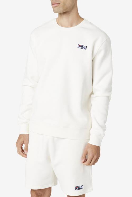Fila Garran Crew Miesten Puserot Mustat | Fila380XP