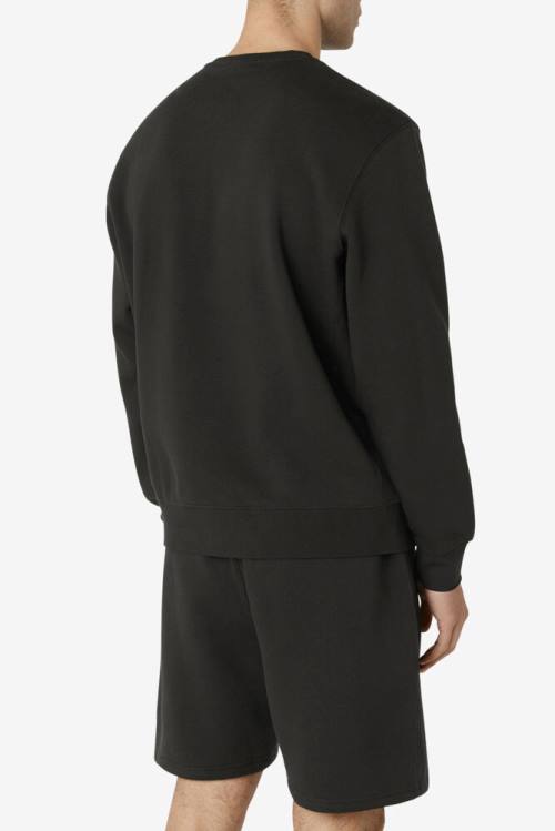 Fila Garran Crew Miesten Puserot Mustat Valkoinen | Fila810BL