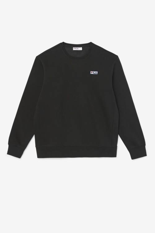 Fila Garran Crew Miesten Puserot Mustat Valkoinen | Fila810BL