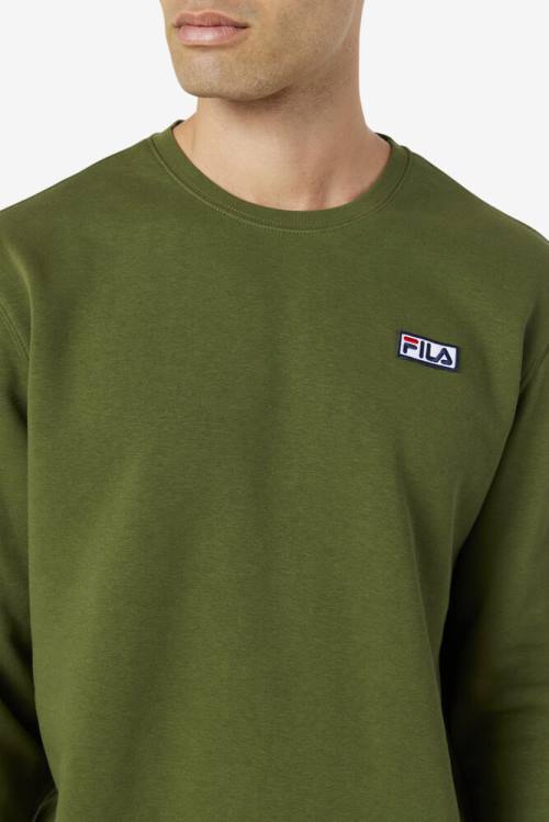 Fila Garran Crew Miesten Puserot Oliivinvihreä | Fila420WO