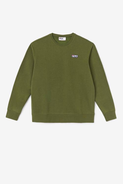Fila Garran Crew Miesten Puserot Oliivinvihreä | Fila420WO