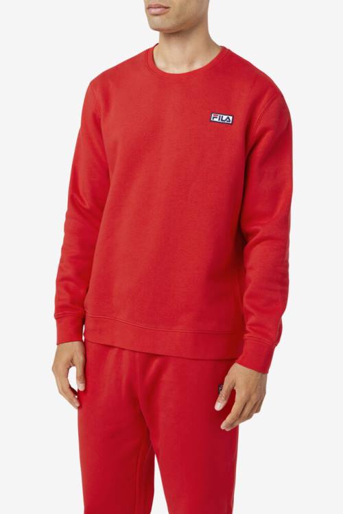 Fila Garran Crew Miesten Puserot Punainen | Fila941PI