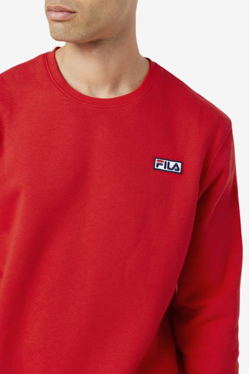 Fila Garran Crew Miesten Puserot Punainen | Fila941PI