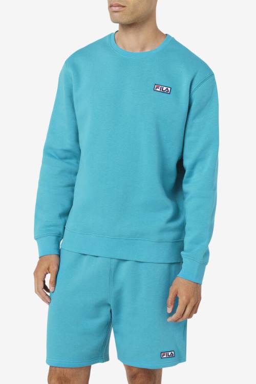 Fila Garran Crew Miesten Puserot Turkoosi | Fila798DC