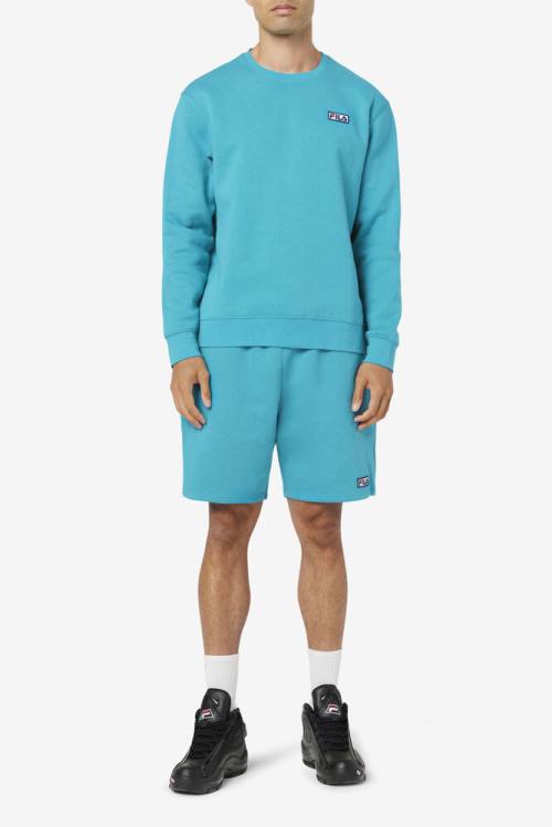Fila Garran Crew Miesten Puserot Turkoosi | Fila798DC