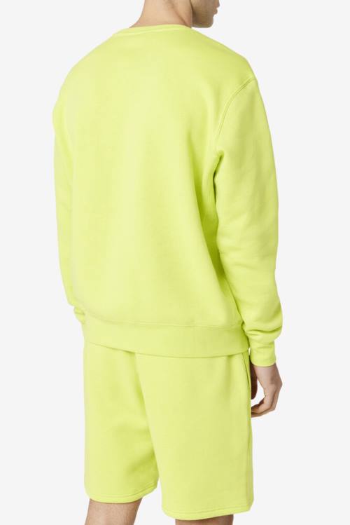 Fila Garran Crew Miesten Puserot Vaaleanvihreä | Fila285PA