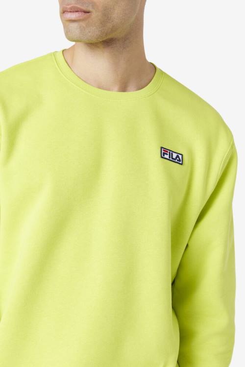 Fila Garran Crew Miesten Puserot Vaaleanvihreä | Fila285PA