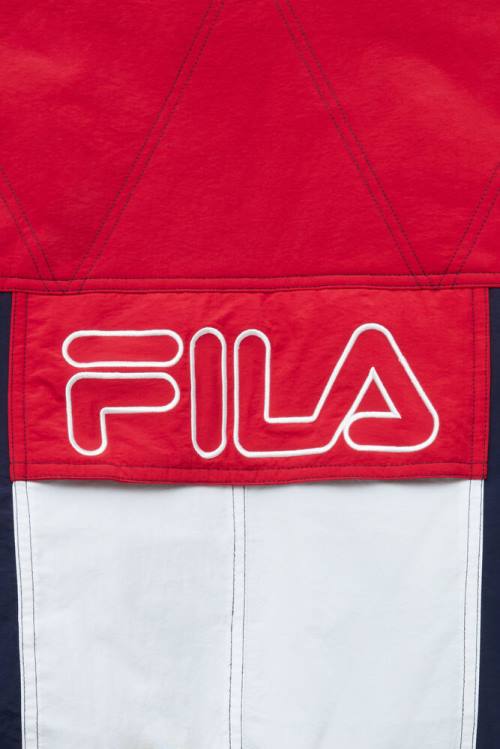 Fila Golia Parka Miesten Takki Laivastonsininen Punainen Valkoinen | Fila401TL
