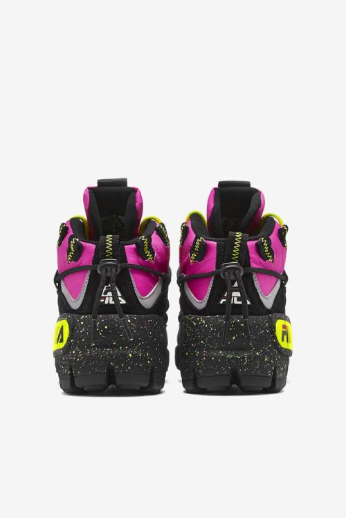 Fila Grant Hill 1 X Trailpacer Naisten Saappaat Pinkki Mustat Keltainen | Fila310RV