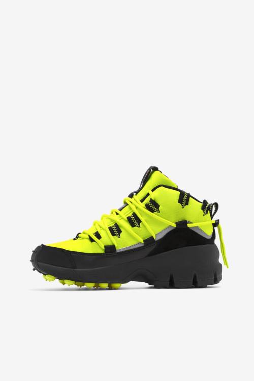 Fila Grant Hill 1 X Trailpacer Naisten Saappaat Keltainen Mustat Punainen | Fila650SO