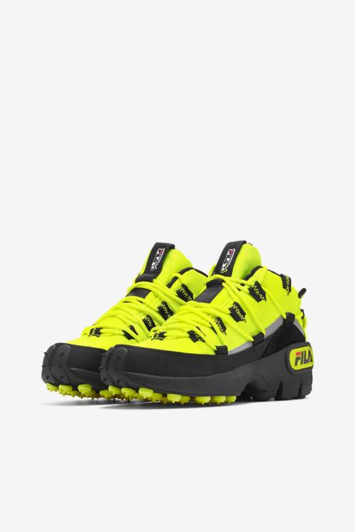 Fila Grant Hill 1 X Trailpacer Naisten Saappaat Keltainen Mustat Punainen | Fila650SO