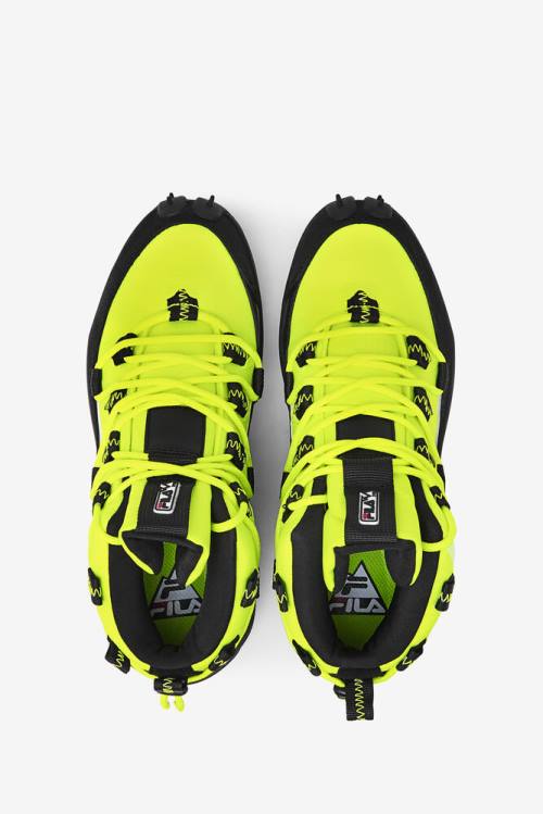 Fila Grant Hill 1 X Trailpacer Naisten Saappaat Keltainen Mustat Punainen | Fila650SO