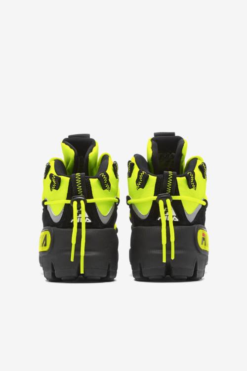 Fila Grant Hill 1 X Trailpacer Naisten Saappaat Keltainen Mustat Punainen | Fila650SO