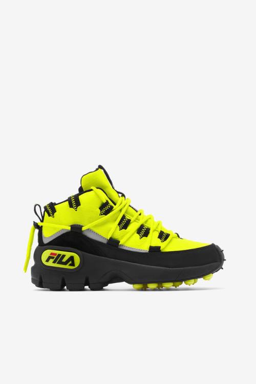 Fila Grant Hill 1 X Trailpacer Naisten Saappaat Keltainen Mustat Punainen | Fila650SO