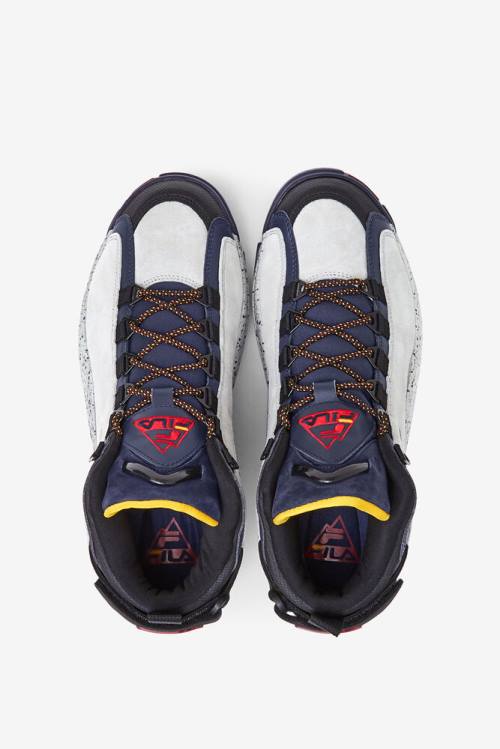 Fila Grant Hill 2 Ulkoilu Miesten Saappaat Laivastonsininen Hopea Mustat | Fila367IY