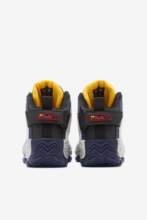 Fila Grant Hill 2 Ulkoilu Miesten Saappaat Laivastonsininen Hopea Mustat | Fila367IY