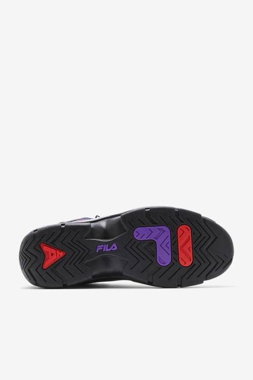 Fila Grant Hill 2 Ulkoilu Miesten Saappaat Mustat Violetit | Fila381WG