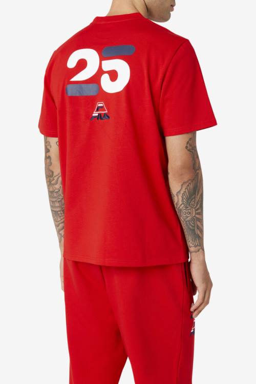 Fila Grant Hill Cormac Tee Miesten T Paidat Punainen | Fila764CY