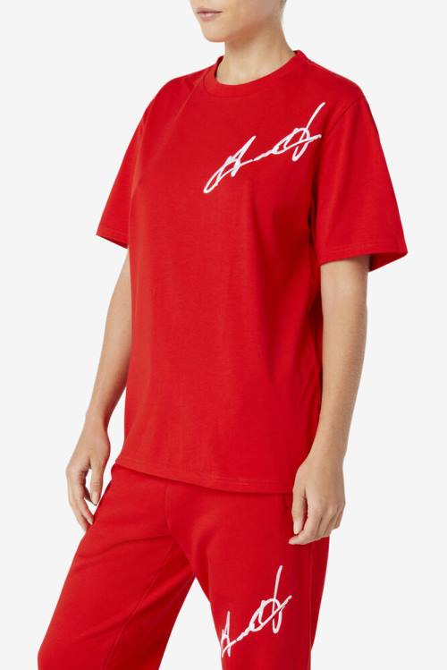 Fila Grant Hill Cormac Tee Miesten T Paidat Punainen | Fila764CY