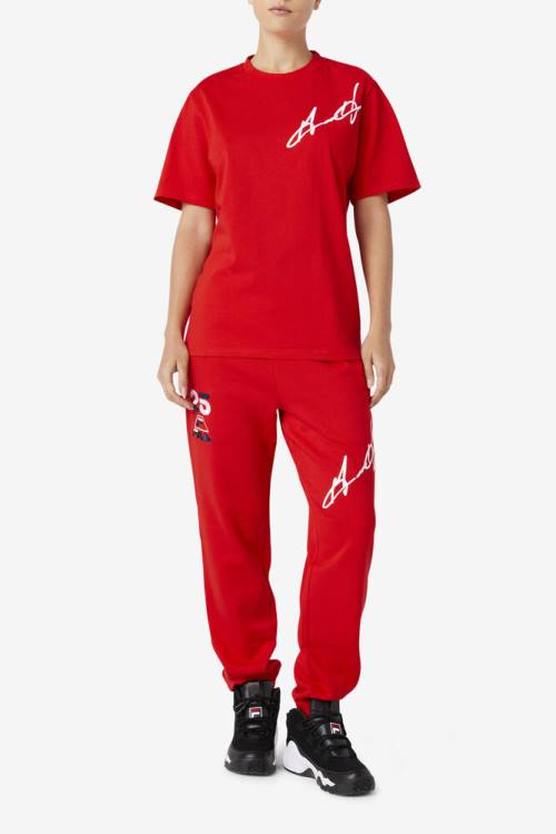 Fila Grant Hill Cormac Tee Miesten T Paidat Punainen | Fila764CY