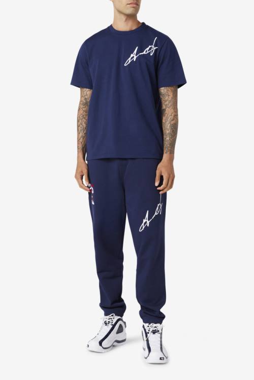 Fila Grant Hill Cormac Tee Naisten T Paidat Laivastonsininen | Fila270ML
