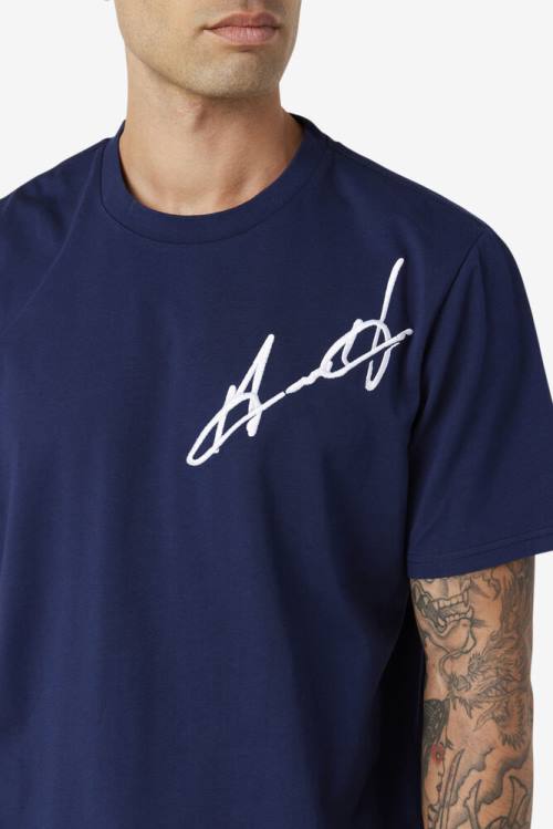 Fila Grant Hill Cormac Tee Naisten T Paidat Laivastonsininen | Fila270ML