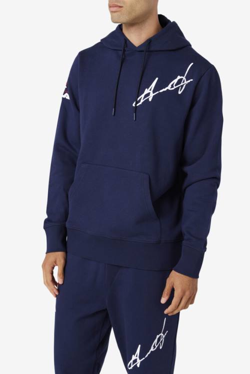 Fila Grant Hill Lazarus Miesten Huppari Laivastonsininen | Fila592HD