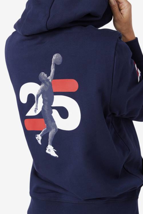 Fila Grant Hill Lazarus Miesten Huppari Laivastonsininen | Fila592HD