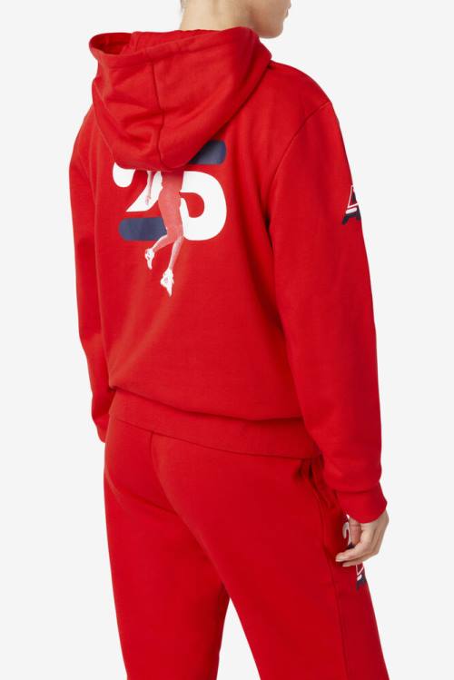 Fila Grant Hill Lazarus Naisten Huppari Punainen | Fila856VX