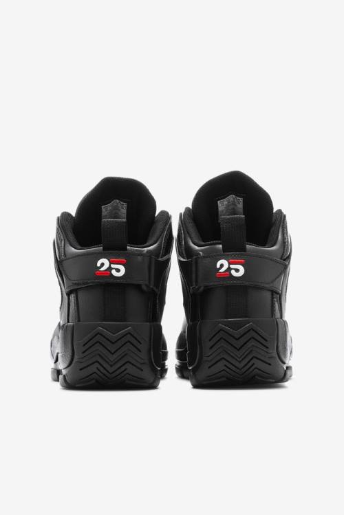 Fila Grant Hill Miesten 2 25th Anniversary Edition Tennarit Mustat Valkoinen Punainen | Fila295FJ