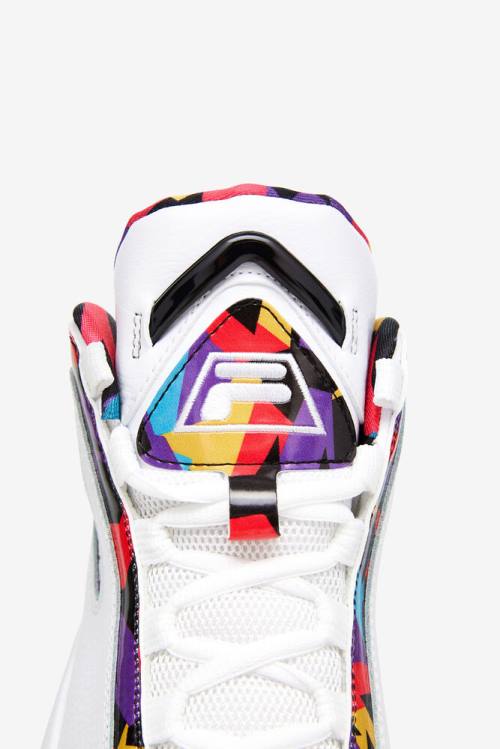 Fila Grant Hill Miesten 2 90s Tennarit Valkoinen Mustat Violetit | Fila951XE