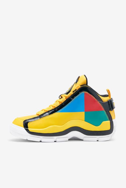 Fila Grant Hill Miesten 2 Festival Tennarit Mustat Sininen Vaaleanturkoosi | Fila809PC