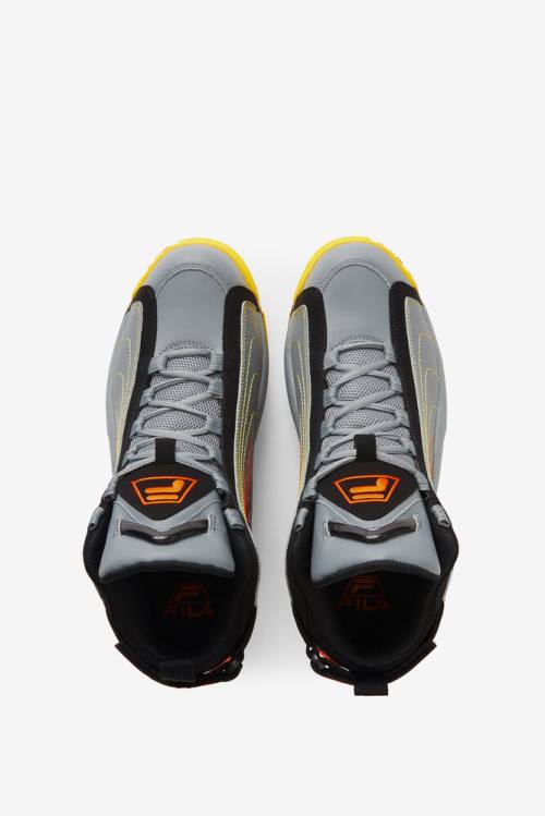 Fila Grant Hill Miesten 2 Stitch Tennarit Mustat Punainen Oranssi | Fila481AU