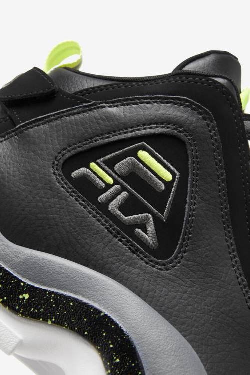 Fila Grant Hill Miesten 2 Tennarit Mustat Vaaleanvihreä | Fila163GS