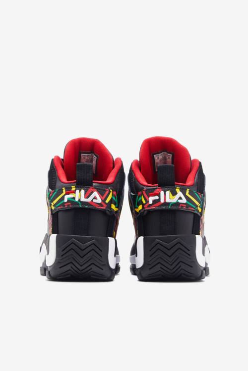 Fila Grant Hill Miesten 2 Tennarit Mustat Sitruuna | Fila630UY