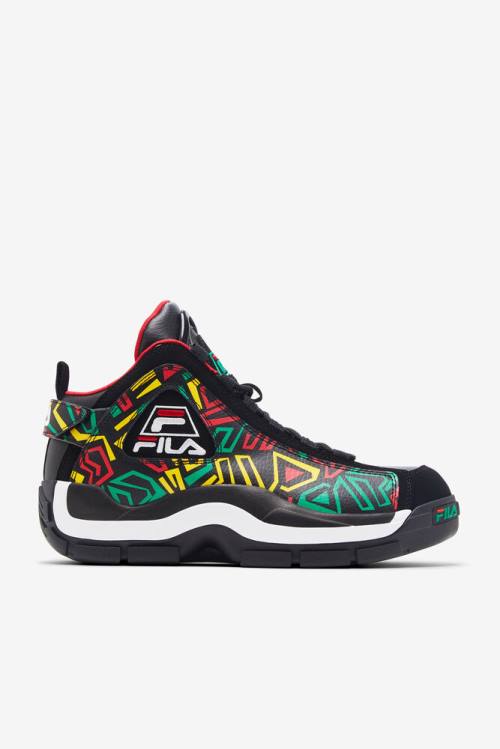 Fila Grant Hill Miesten 2 Tennarit Mustat Sitruuna | Fila630UY