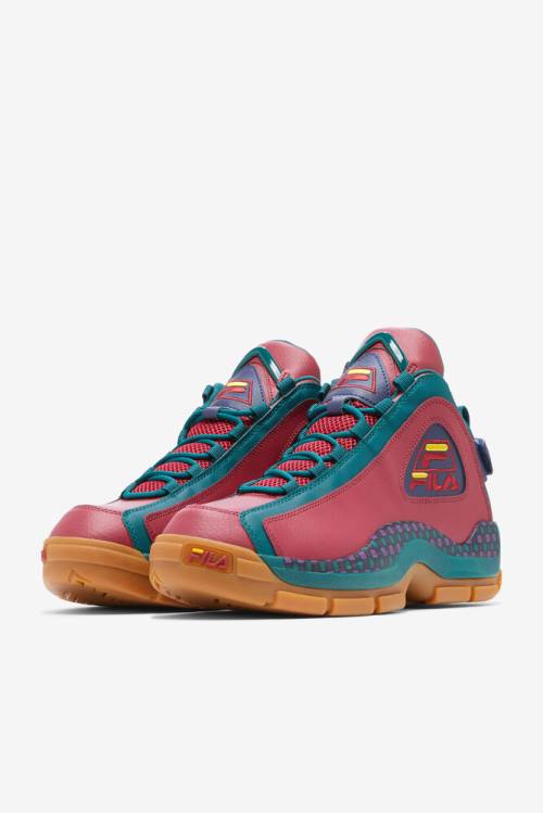 Fila Grant Hill Miesten 2 Tennarit Punainen Vihreä | Fila510GK