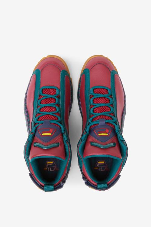 Fila Grant Hill Miesten 2 Tennarit Punainen Vihreä | Fila510GK