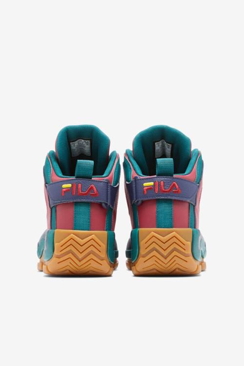 Fila Grant Hill Miesten 2 Tennarit Punainen Vihreä | Fila510GK