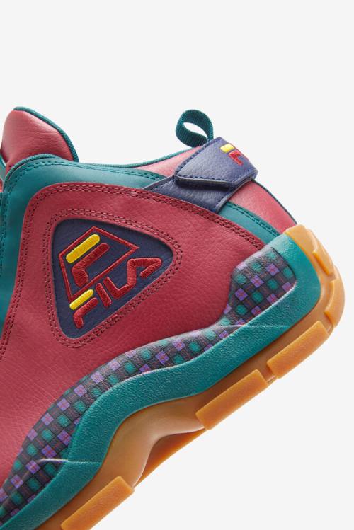 Fila Grant Hill Miesten 2 Tennarit Punainen Vihreä | Fila510GK