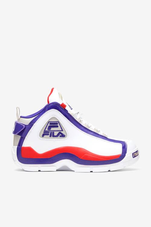 Fila Grant Hill Miesten 2 Tennarit Valkoinen Syvä Sininen | Fila073KC
